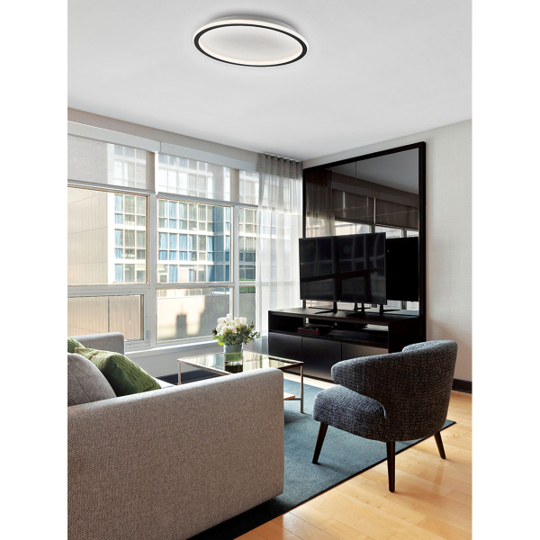 Φωτιστικό Πλαφονιέρα LED Viokef Arla Black 4276301