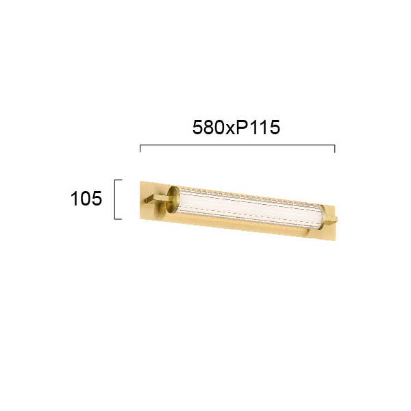 Φωτιστικό Μπάνιου LED Viokef Frida 4277900