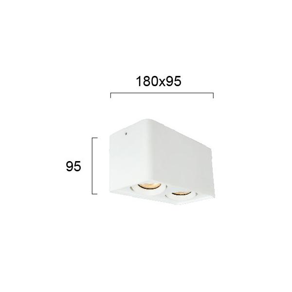 Σποτ Δίφωτο Viokef Arion White 4279900