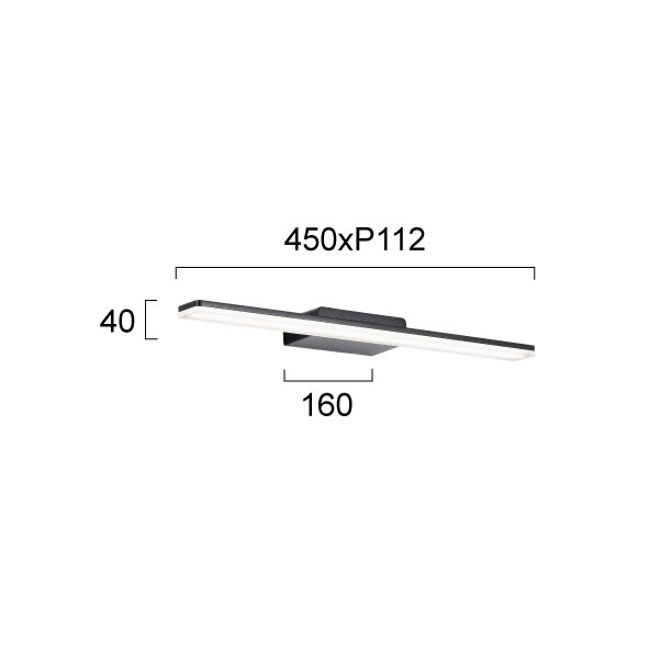 Φωτιστικό Μπάνιου Led Viokef Ram 4289600 Home Μπάνιο Φωτιστικά Spitishop