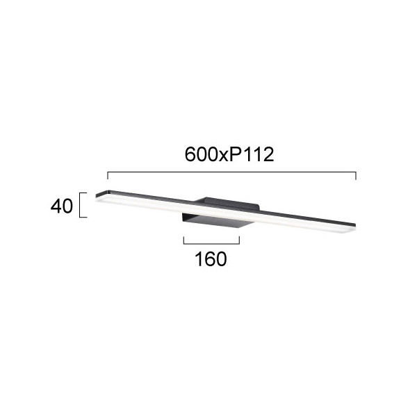 Φωτιστικό Μπάνιου LED Viokef Ram 4289700