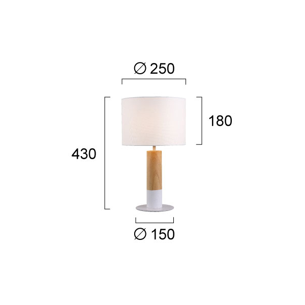 Πορτατίφ Viokef Carrol White 4305700