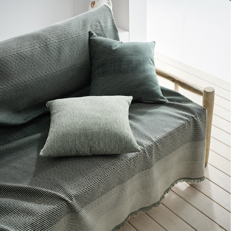 Ριχτάρι Καναπέ Διθέσιου 2 Όψεων (180x250) Gofis Home Zebra Weed Green 302/45