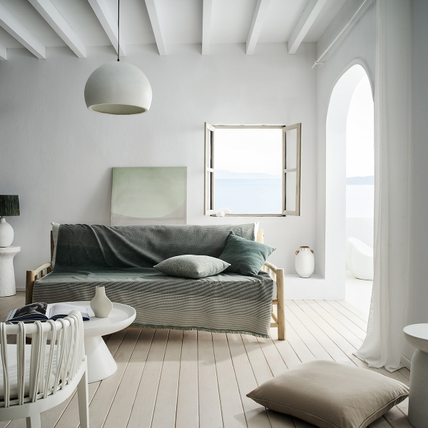 Ριχτάρι Καναπέ Διθέσιου 2 Όψεων (180x250) Gofis Home Zebra Weed Green 302/45