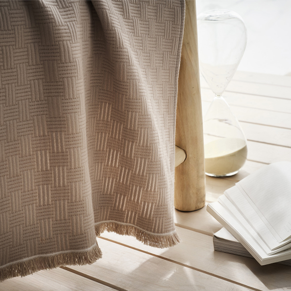 Ριχτάρι Πολυθρόνας (180x180) Gofis Home Ilania Sand Beige 318/05