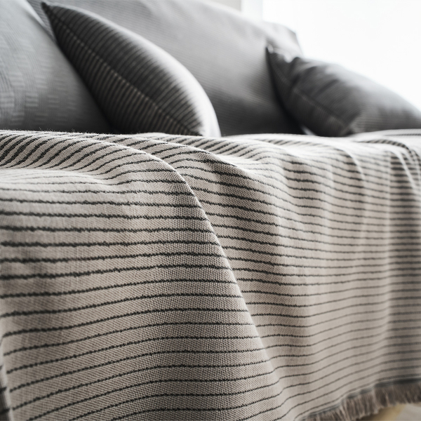 Ριχτάρι Καναπέ Διθέσιου 2 Όψεων (180x250) Gofis Home Zebra Rock Grey 302/15