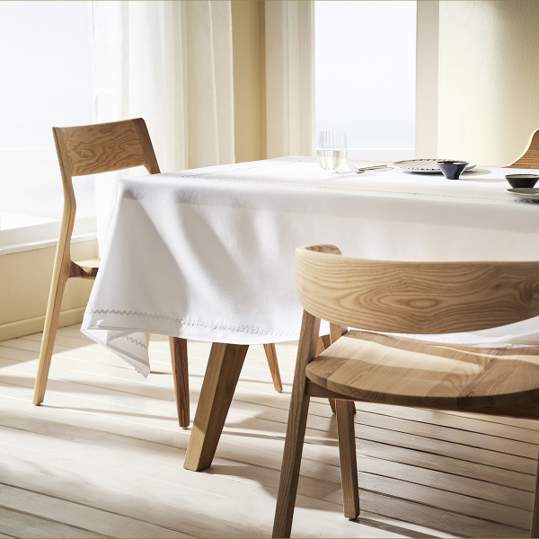 Αλέκιαστο Τραπεζομάντηλο (150x310) Gofis Home Cruella Pure White 582/16