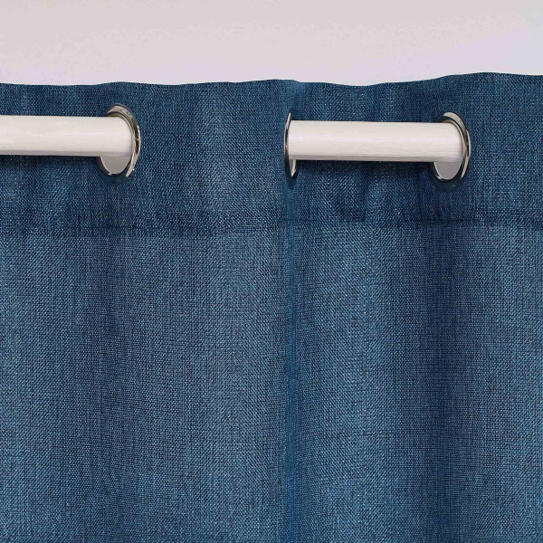 Κουρτίνα (140x260) Με Τρουκς L-C Zeline Indigo 1612283