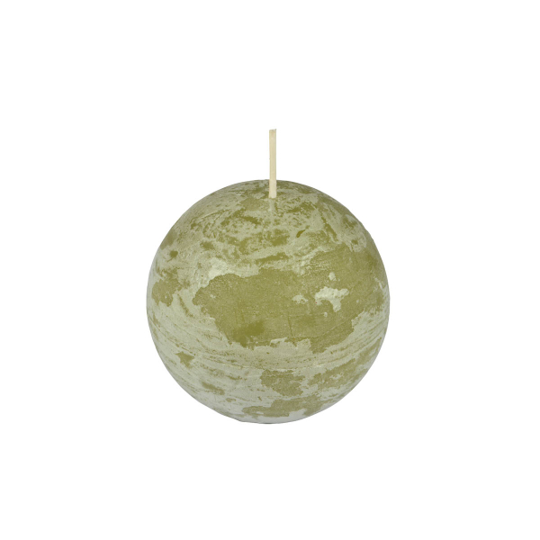 Κερί (Φ7.5x7) L-C Rustique Ball Green 6BPB011TL
