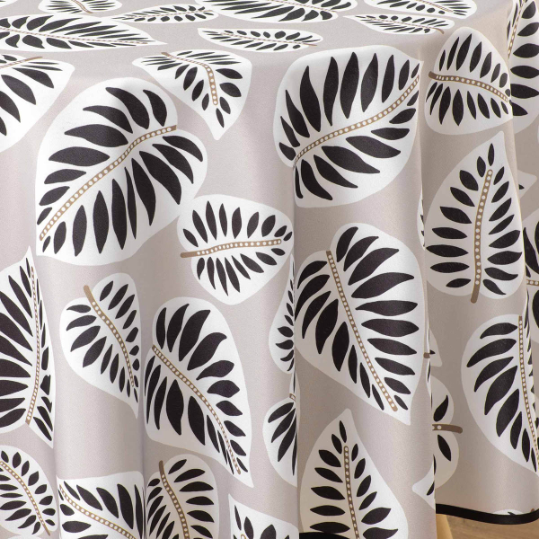 Αλέκιαστο Τραπεζομάντηλο Ροτόντα (Φ180) L-C Alma Black 1723280