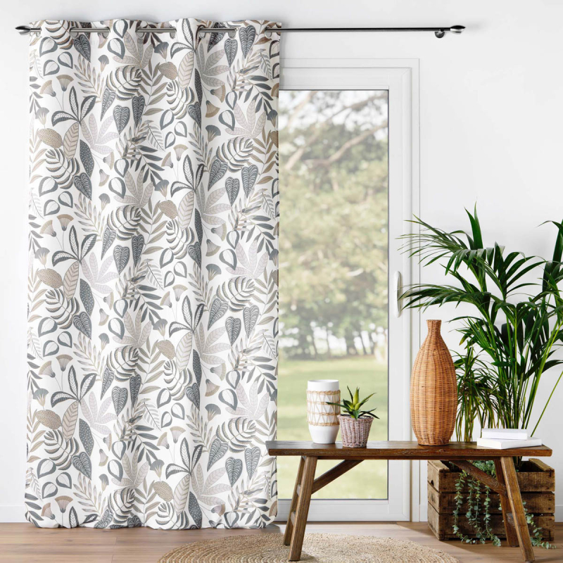 Κουρτίνα (140x280) Με Τρουκς L-C Tilda White 1612352