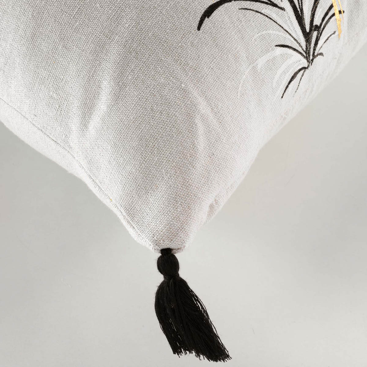 Διακοσμητικό Μαξιλάρι (45X45) L-C Papeete Black 1612336 Home Λευκά Είδη Σαλονιού Μαξιλάρια Διακοσμητικά Spitishop