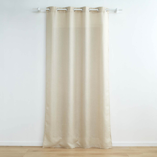 Κουρτίνα (140x260) Με Τρουκς L-C Zeline Natural 1612282