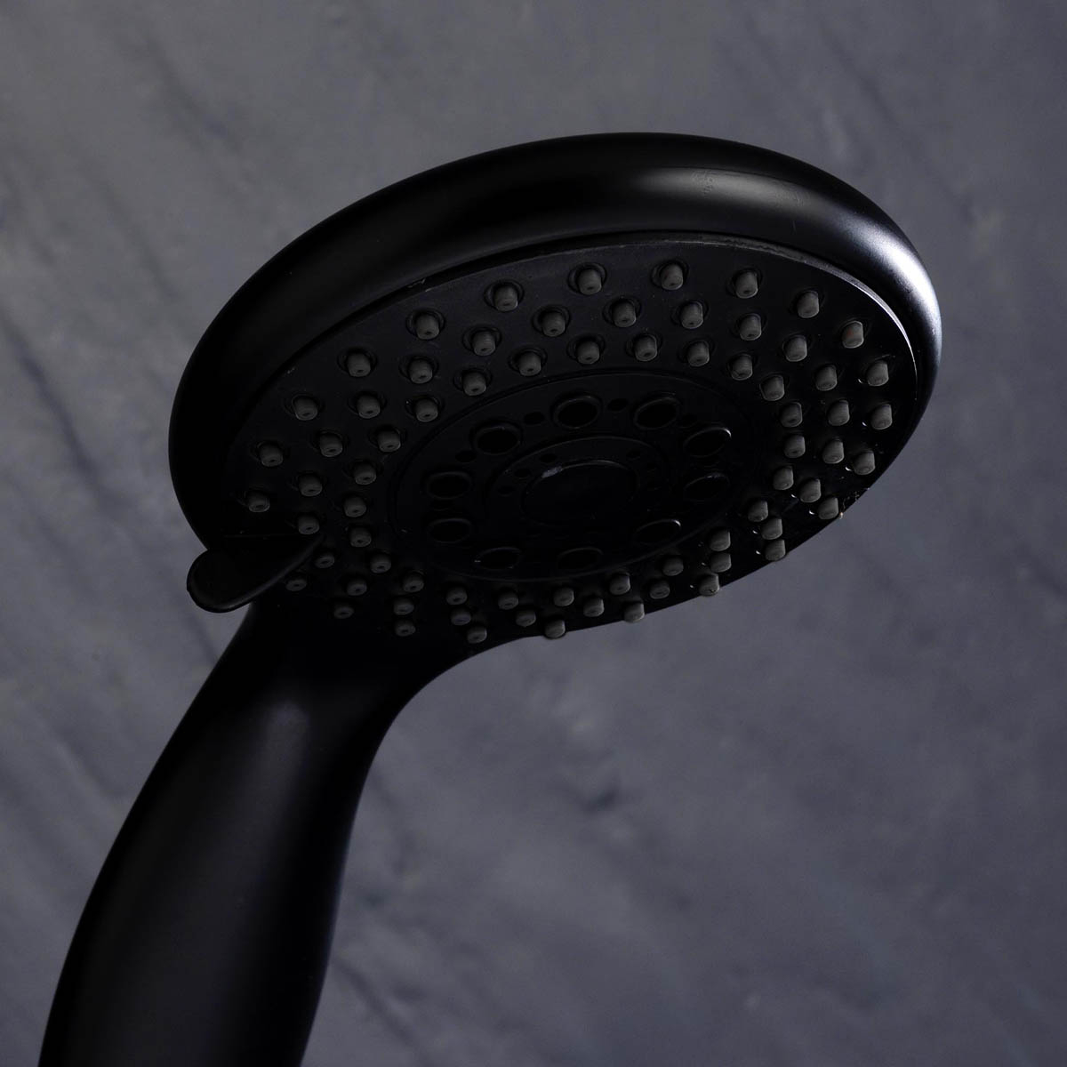 Τηλέφωνο Μπάνιου με 3 Ροές L-C Black 1802053 Home Μπάνιο Αξεσουάρ Τηλέφωνα & Σπιράλ Spitishop