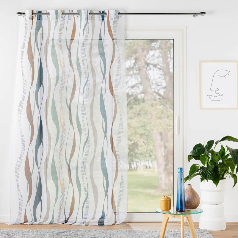 Κουρτίνα (140x280) Με Τρουκς L-C Lisana 1627574