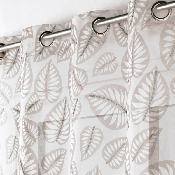 Κουρτίνα (140x280) Με Τρουκς L-C Alma Natural 1627588