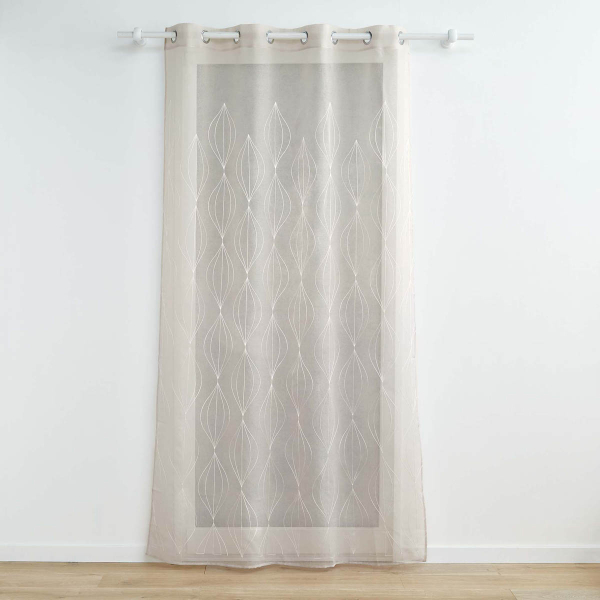 Κουρτίνα (140x240) Με Τρουκς L-C Galactee Taupe 1627519