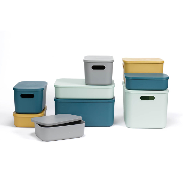 Κουτί Αποθήκευσης (35x25x8) L-C Emeraude 6RAN839EM