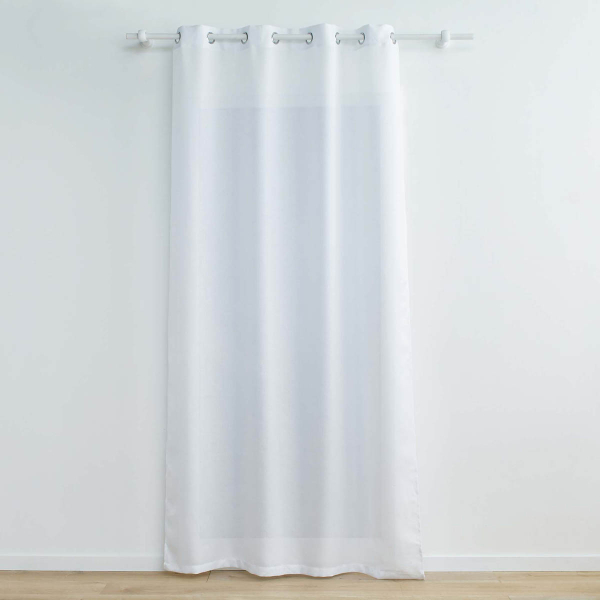 Κουρτίνα (140x260) Με Τρουκς L-C Zeline White 1612281