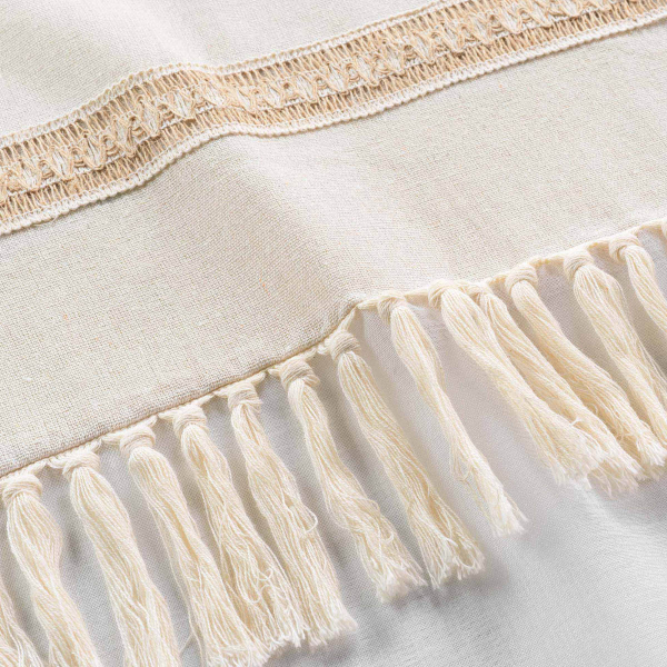 Κουρτίνα (140x240) Με Τρουκς L-C Janara Natural 1627541