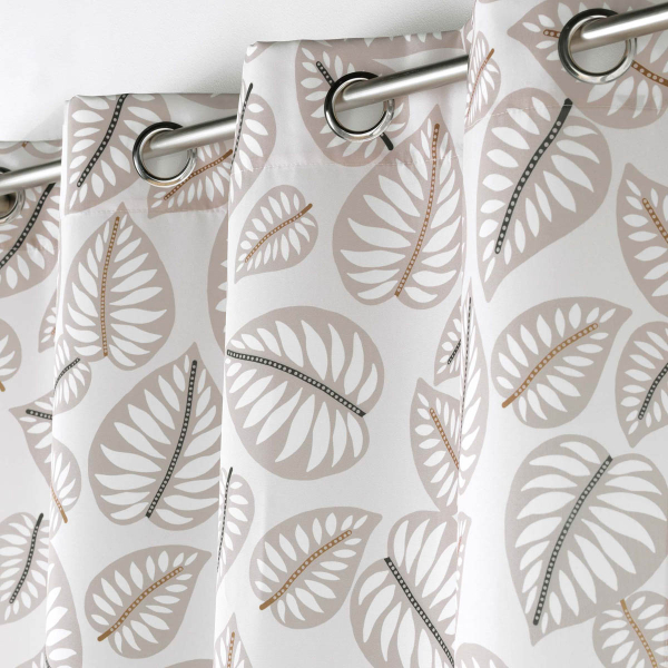 Κουρτίνα (140x260) Με Τρουκς L-C Alma Natural 1612260