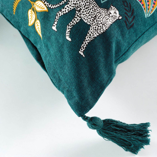 Διακοσμητική Μαξιλαροθήκη (40x40) L-C Malaga Blue 1612239