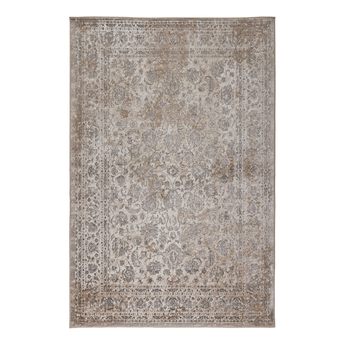 Χαλί Διαδρόμου (67x140) Βιοκαρπέτ Gossip 8504A White Vizon