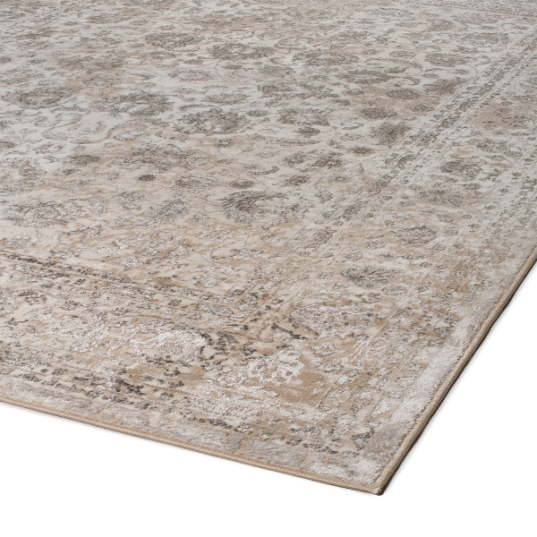 Χαλί Διαδρόμου (67x220) Βιοκαρπέτ Gossip 8504A White Vizon