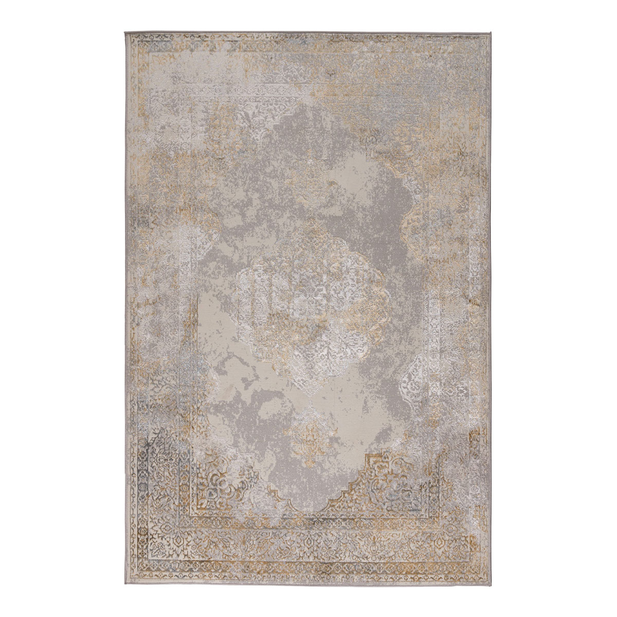 Χαλί Διαδρόμου (67×220) Βιοκαρπέτ Gossip 6341F Grey Gold