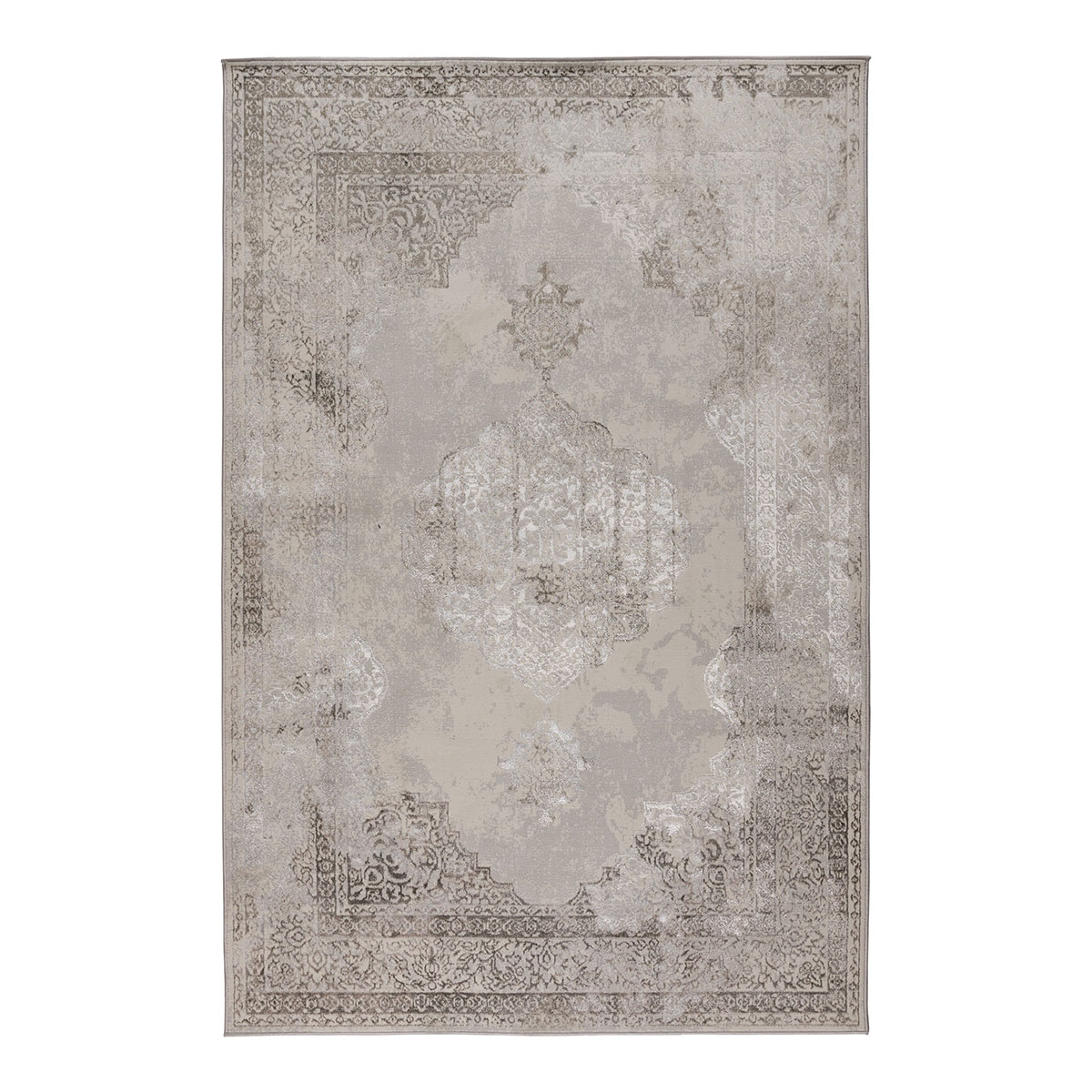 Χαλί Διαδρόμου (67x220) Βιοκαρπέτ Gossip 6341F Grey Vizon