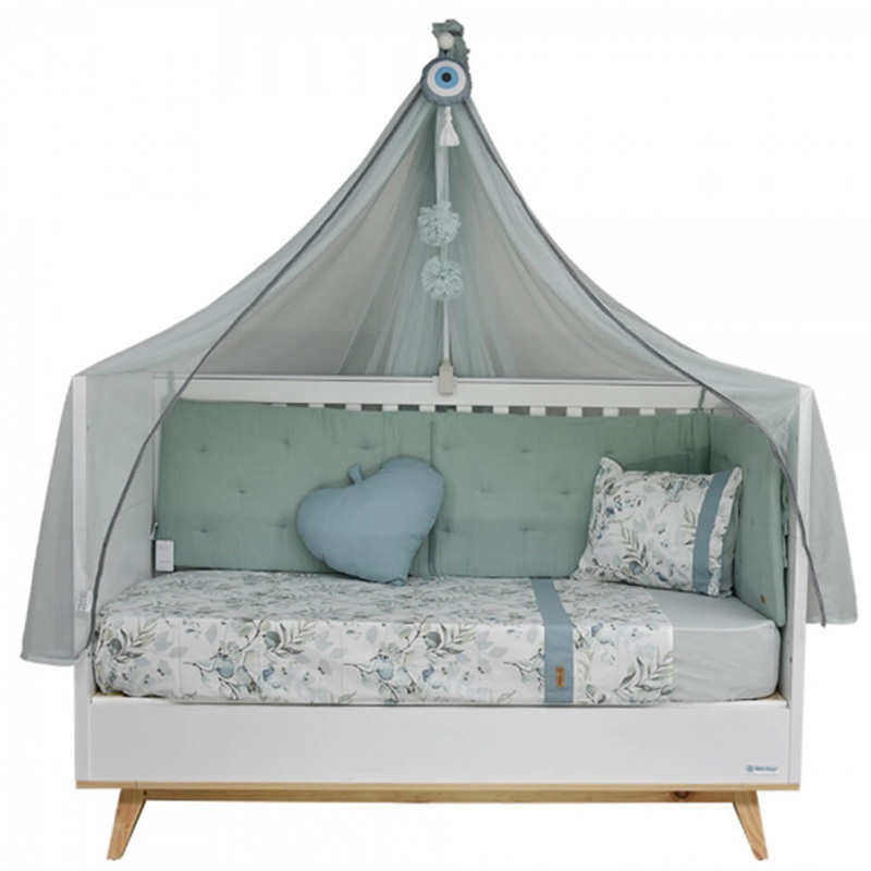 Σετ Κούνιας 9Τμχ Bebe Stars Nature 3150 Home Βρεφικά Προίκα Μωρού - Λίκνου Spitishop