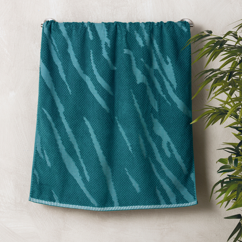 Πετσέτα Χεριών (30x50) Kentia Stylish History 07 Petrol 600gsm