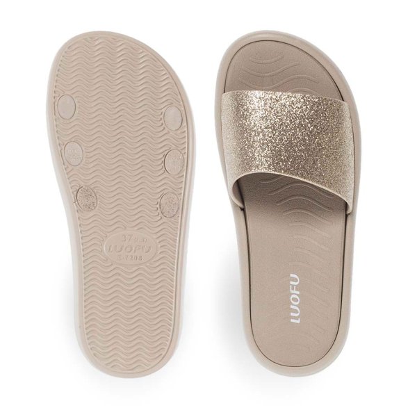 Σαγιονάρες Γυναικείες Luofu By Parex 11829026 Μπεζ