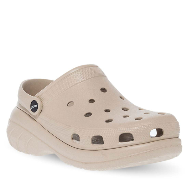 Παπούτσια Γυναικεία Θαλάσσης Με Πλατφόρμα Luofu By Parex 11929022 Μπεζ