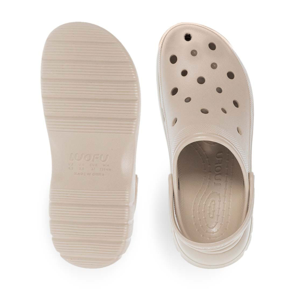 Παπούτσια Γυναικεία Θαλάσσης Με Πλατφόρμα Luofu By Parex 11929022 Μπεζ