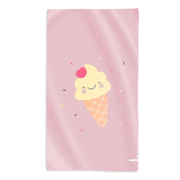 Παιδική Πετσέτα Θαλάσσης Microfiber (90x160) Saro Ice Creams 64306