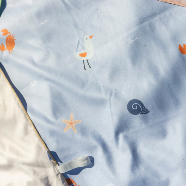 Παιδική Πετσέτα Θαλάσσης Microfiber (90x160) Saro Sailors 64305