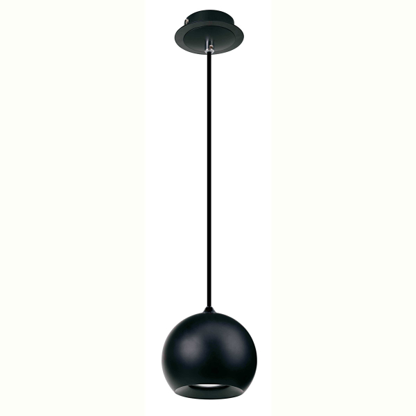 Φωτιστικό Οροφής Μονόφωτο Viokef Ball Black 4141400