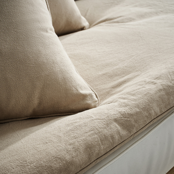 Διακοσμητική Μαξιλαροθήκη (40x60) Gofis Home Valerie Natural Beige 381/06