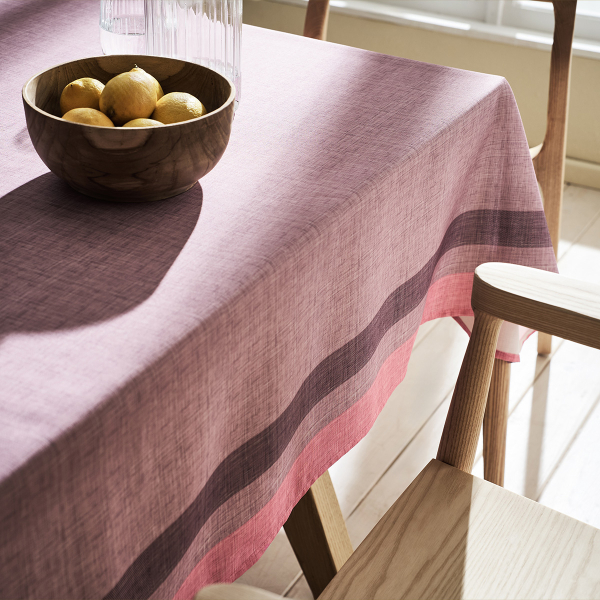 Αλέκιαστο Τραπεζομάντηλο (135x135) Gofis Home Eira Dusty Pink 406/17