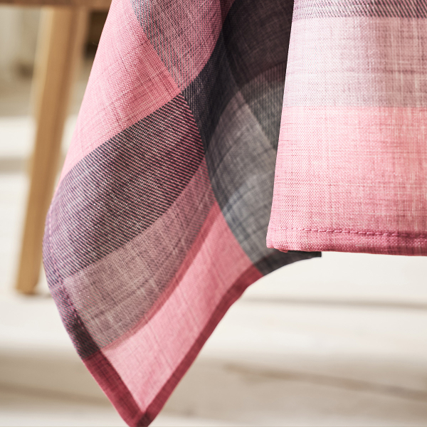Αλέκιαστο Τραπεζομάντηλο (135x180) Gofis Home Eira Dusty Pink 406/17