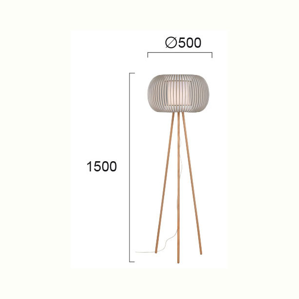 Φωτιστικό Δαπέδου Viokef Iris 4160900 Home Φωτιστικά Spitishop