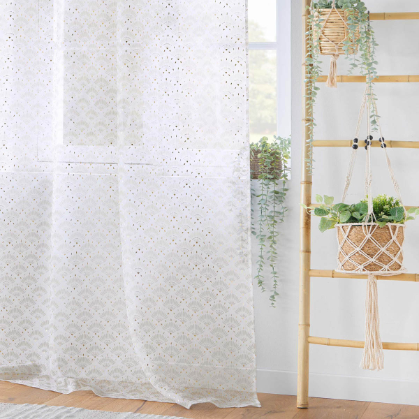 Κουρτίνα (140x240) Με Τρουκς L-C Lorea Natural 1627497