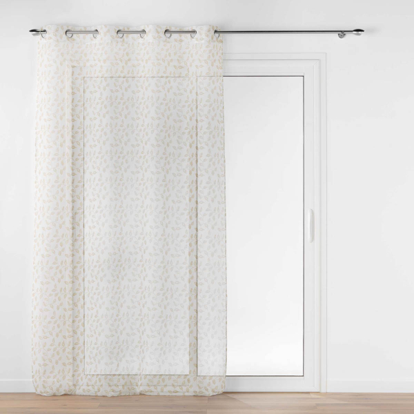 Κουρτίνα (137x240) Με Τρουκς L-C Farandole Natural 1627606