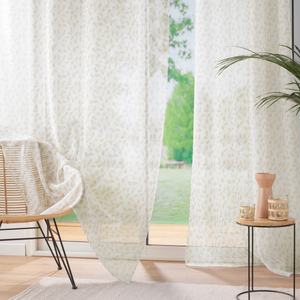 Κουρτίνα (137x240) Με Τρουκς L-C Farandole Natural 1627606