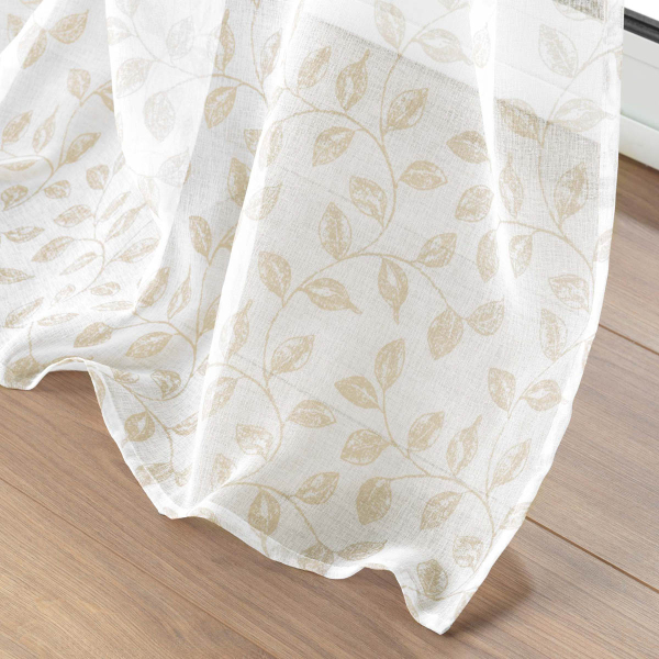 Κουρτίνα (137x240) Με Τρουκς L-C Farandole Natural 1627606