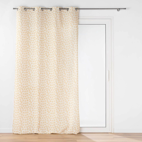 Κουρτίνα (140x240) Με Τρουκς L-C Maddy Ochre 1612293