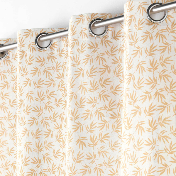 Κουρτίνα (140x240) Με Τρουκς L-C Maddy Ochre 1612293