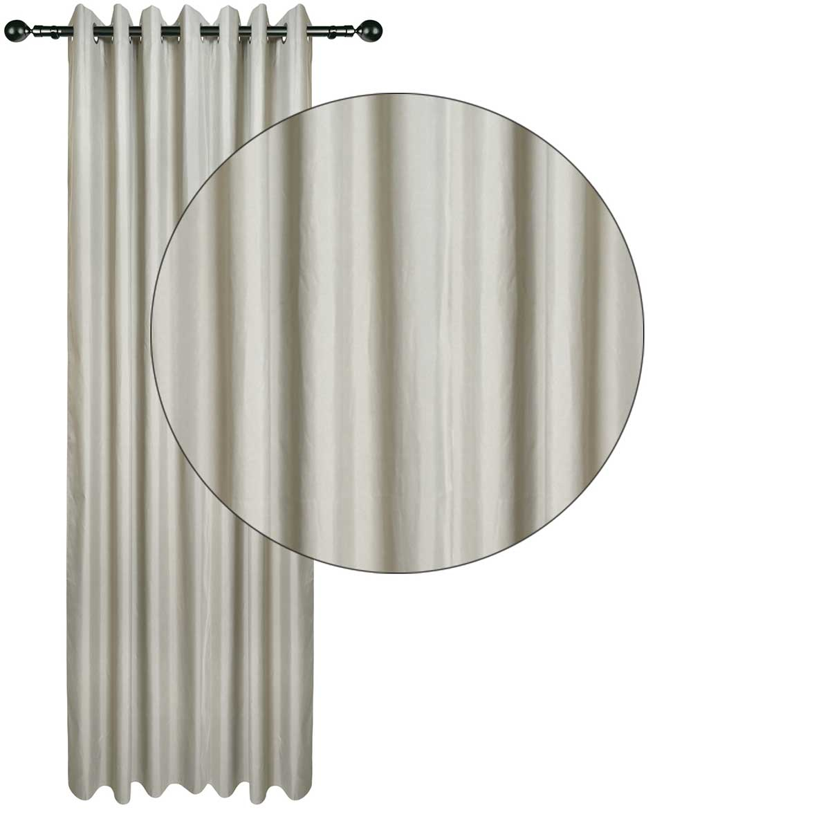 Κουρτίνα Συσκότισης (140X270) με Τρουκς Das Home 2256 D Grey Κουρτίνες Σαλονιού Spitishop