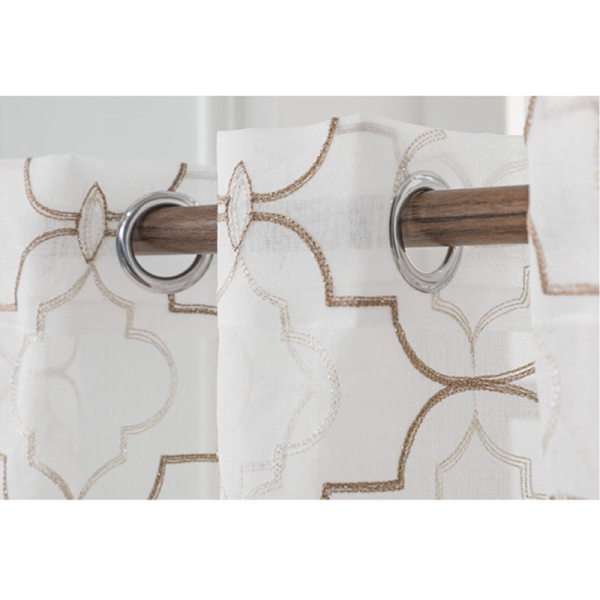 Κουρτίνα (140x285) Με Τρουκς Whitegg K0158-1